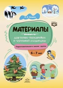 Материалы для папок-передвижек в групповой раздевалке. Подготовительная к школе группа. 6-7 лет ФГОС.