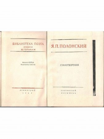 Полонский. Стихотворения