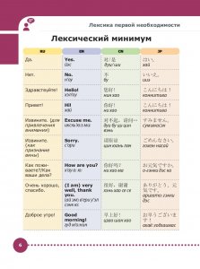 Большое путешествие. Разговорник на английском, китайском и японском
