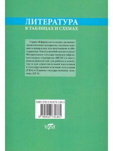 Литература в таблицах и схемах. Для школьников и абитуриентов.