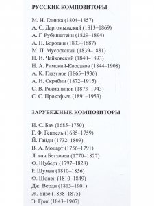 Русские и зарубежные композиторы. 22 портрета (комплект), 2002