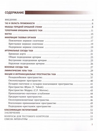 Интрафасциальные пространства в хирургии опухолей малого таза у женщин