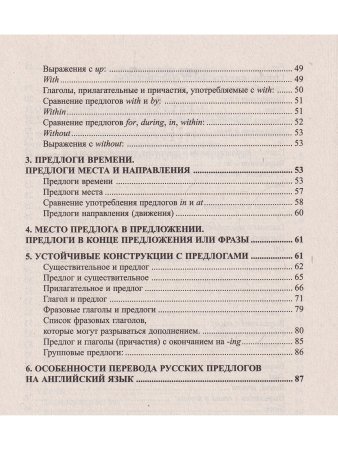 Все предлоги английского языка.