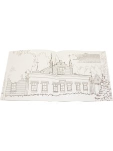 Усадьбы Ленинградской области. Историческая  книга-раскраска для детей и взрослых