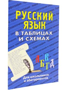 Русский язык в таблицах и схемах. Для школьников и абитуриентов.