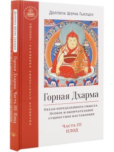 Горная дхарма. Океан определенного смысла. Особое и окончательное сущеностное наставление. Часть III