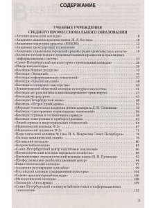 Справочник для пост. в колледжи, техникумы, лицеи, училища Санкт Петербурга и Лен.области 2024/2025 г.
