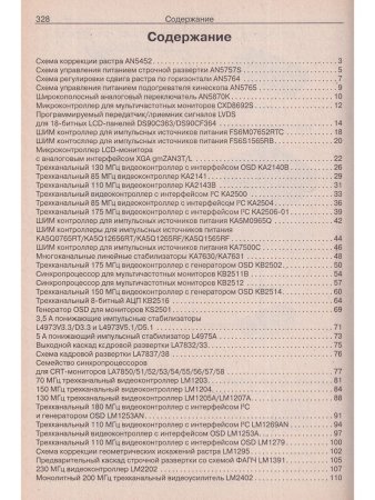 Ремонт. Вып. 74. Микросхемы для современных мониторов