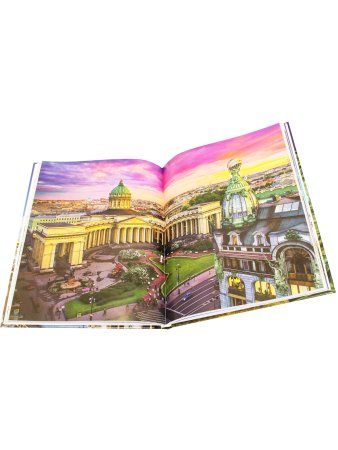 Альбедиль М.Ф. Альбом «Санкт- Петербург»  (на итальянском языке)