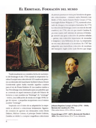 Владимир Добровольский El Ermitage: Historia de edificios y colecciones