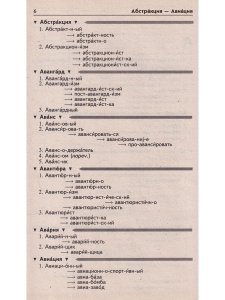 Словообразовательный словарь