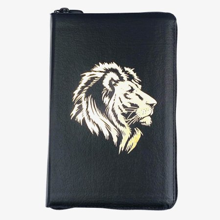 Библия 055z код 24055-52 дизайн "золотой лев",