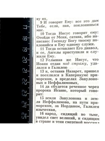 Библия, 076zti код 23076-39,  цветная печать "Сакура"