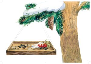 Нищева Н.В. Лесная кормушка. Пособие с магнитными картинками для формирования естественно-научных пр